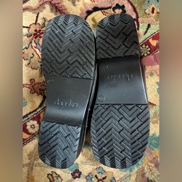 Dansko Brown/Gray Clogs - Picture 7 of 11